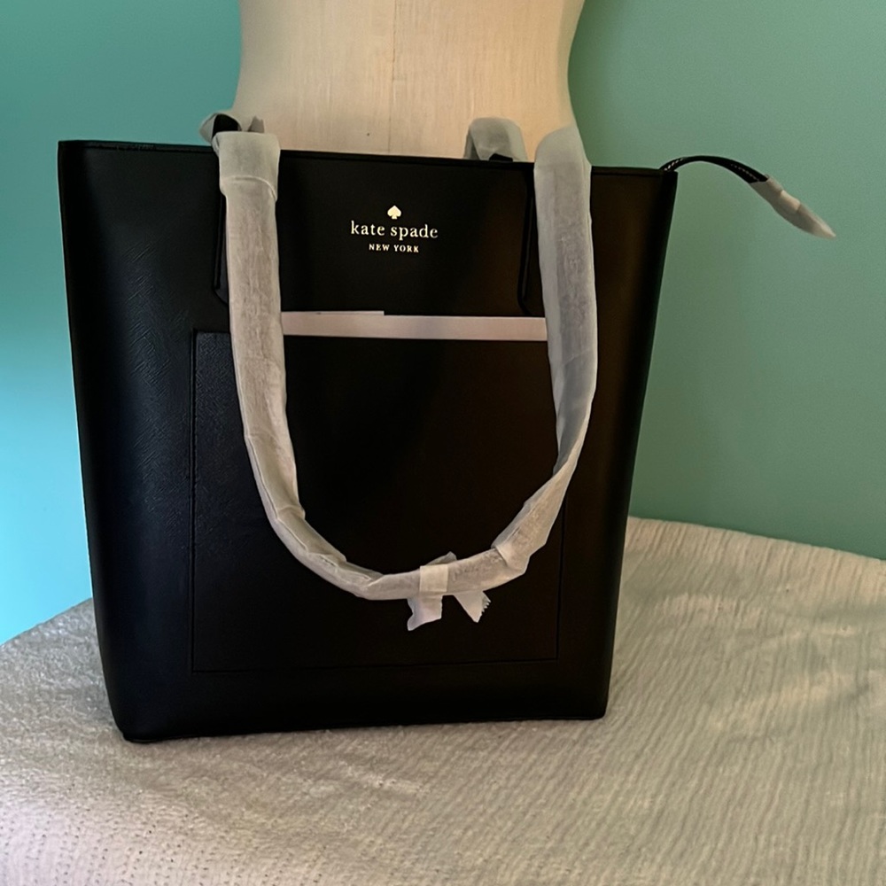 NWOT Kate Spade Black Tote